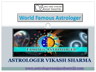 Love Marriage Astrologer -Sanjay Shastri Ji