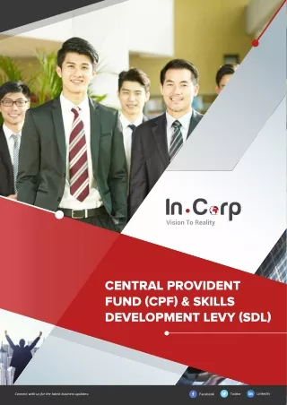 Guide To Central Provident Fund (Cpf) & Skills Development Levy (SDL) In Singapore