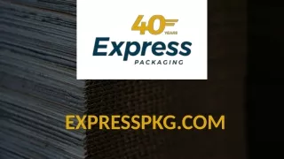 Meet your Custom Box Needs with Express Packaging!