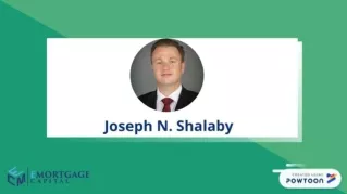 loan services by joseph shalaby