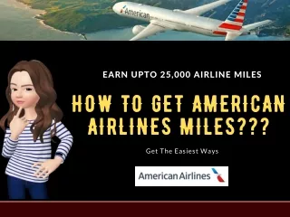Learn How To Get American Airlines Miles With Shopping, Credit Cards & Flying