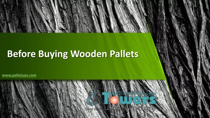 before buying wooden pallets
