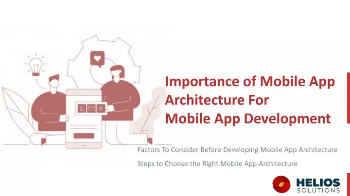importance of mobile app architecture for mobile
