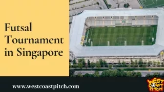 Book Cheapest Futsal Pitch in Singapore at a Reasonable Rate