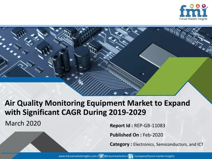 air quality monitoring equipment market to expand
