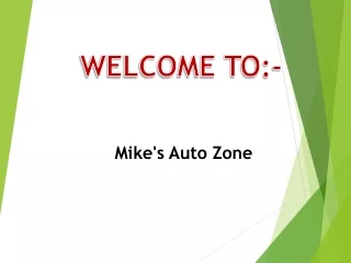 welcome to