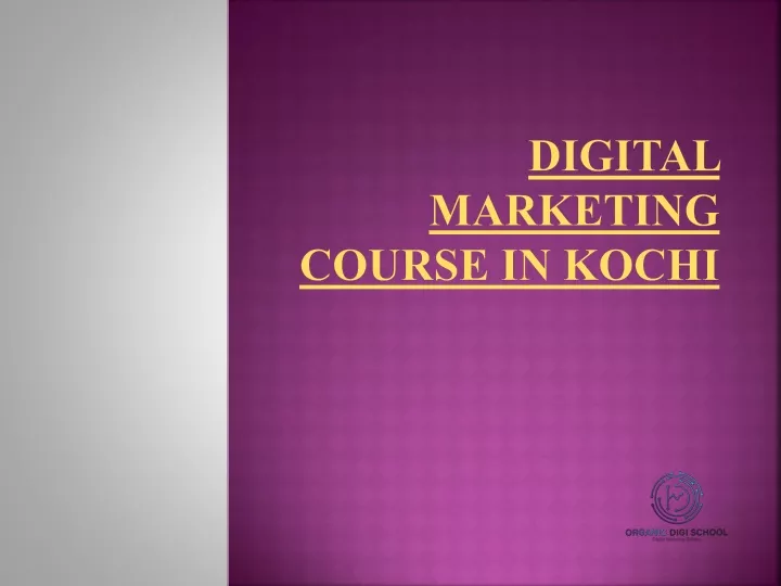 digital marketing course in kochi