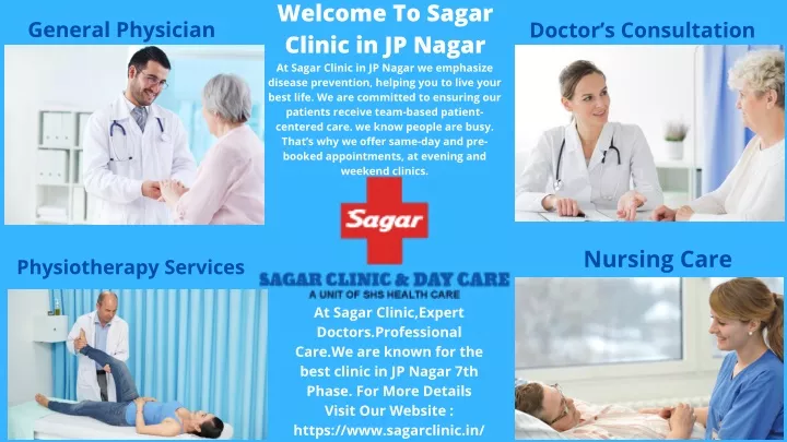 welcome to sagar clinic in jp nagar at sagar