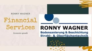 RONNY WAGNER — Financial Advisor in Germany