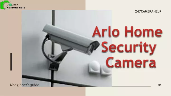 arlo home security camera