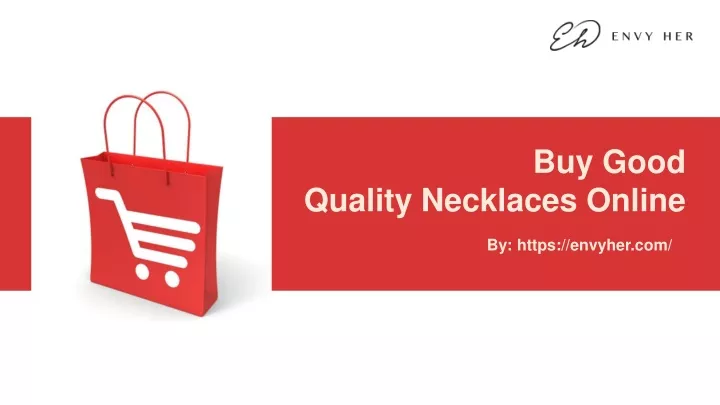 buy good quality necklaces online