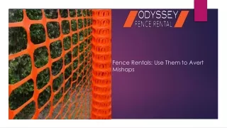 Fence Rentals: Use Them to Avert Mishaps