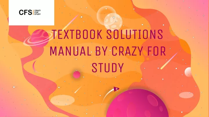 textbook solutions manual by crazy for study