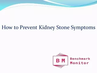 how to prevent kidney stone symptoms