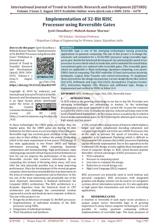 international journal of trend in scientific
