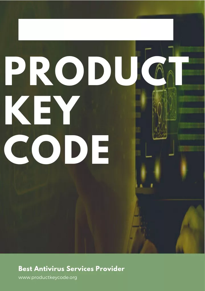 product key code