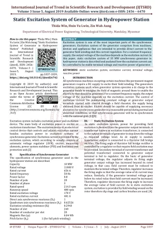international journal of trend in scientific