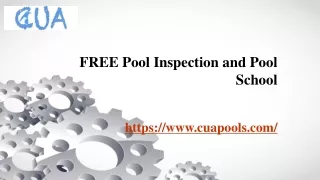FREE Pool Inspection and Pool School