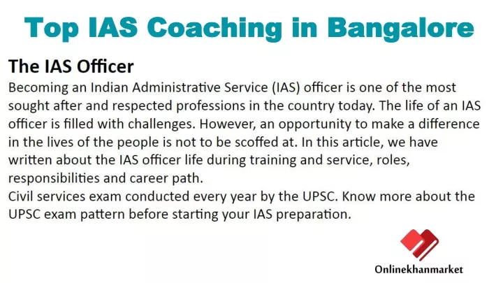 top ias coaching in bangalore