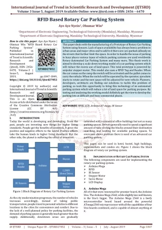 international journal of trend in scientific