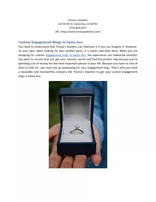 teresa s jewelers 223 w 4th st santa ana ca 92701