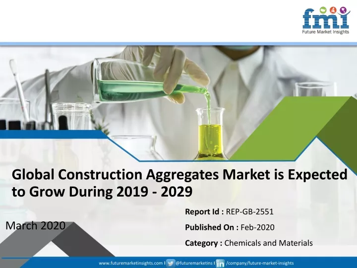 global construction aggregates market is expected