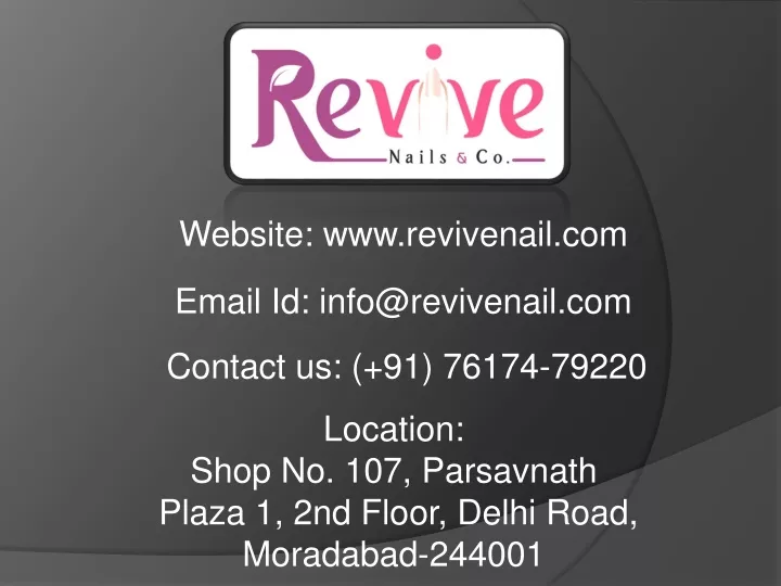 website www revivenail com