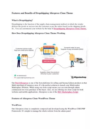 features and benefits of dropshipping aliexpress