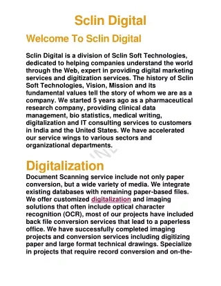 Digital Marketing Agency-Sclin Digital