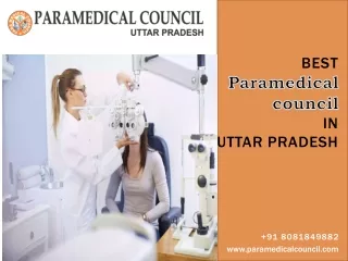 Paramedical Council Uttar Pradesh