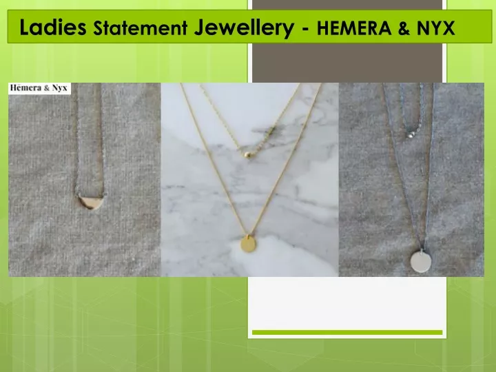 ladies statement jewellery hemera nyx