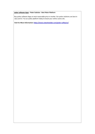 poker software apps poker solution best poker