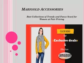 Buy Scarf for Women Online at Flexible Price