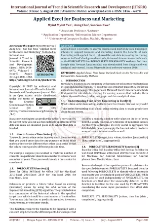 international journal of trend in scientific