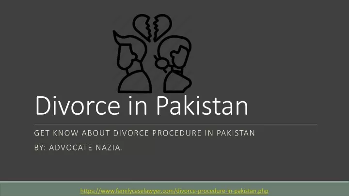 divorce in pakistan