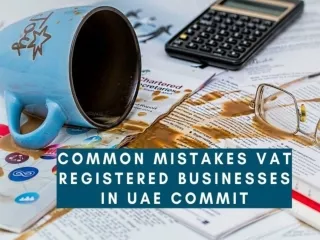 Common Mistakes VAT Registered Businesses In UAE Commit