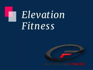White Rock Gym - Elevation Fitness