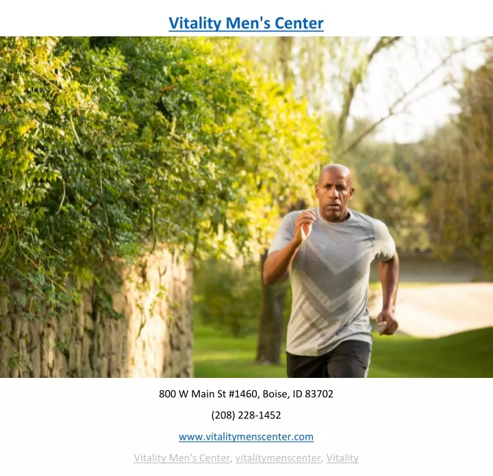 vitality men s center