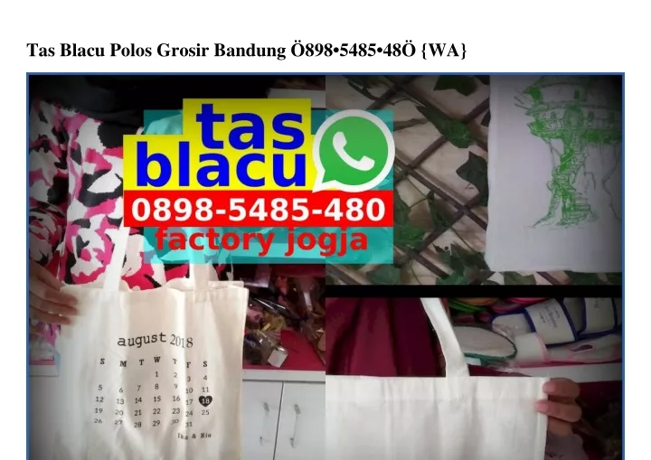 tas blacu polos grosir bandung 898 5485 48 wa