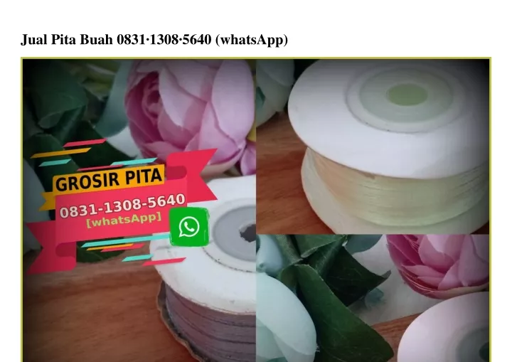 jual pita buah 0831 1308 5640 whatsapp