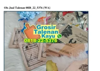 olx jual talenan 08i8 22 5376 wa