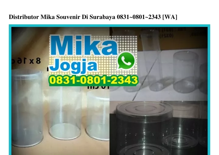 distributor mika souvenir di surabaya 0831 0801