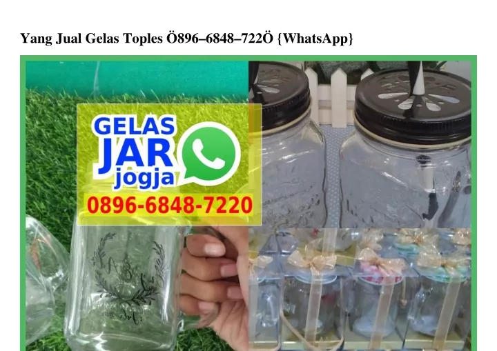 yang jual gelas toples 896 6848 722 whatsapp