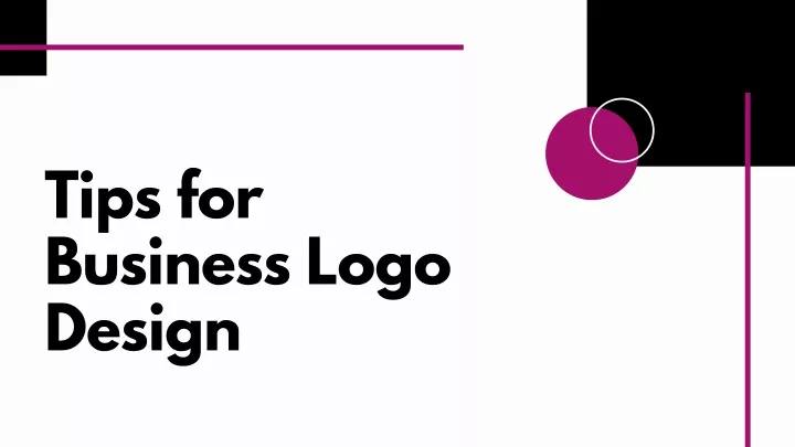 tips for business logo design
