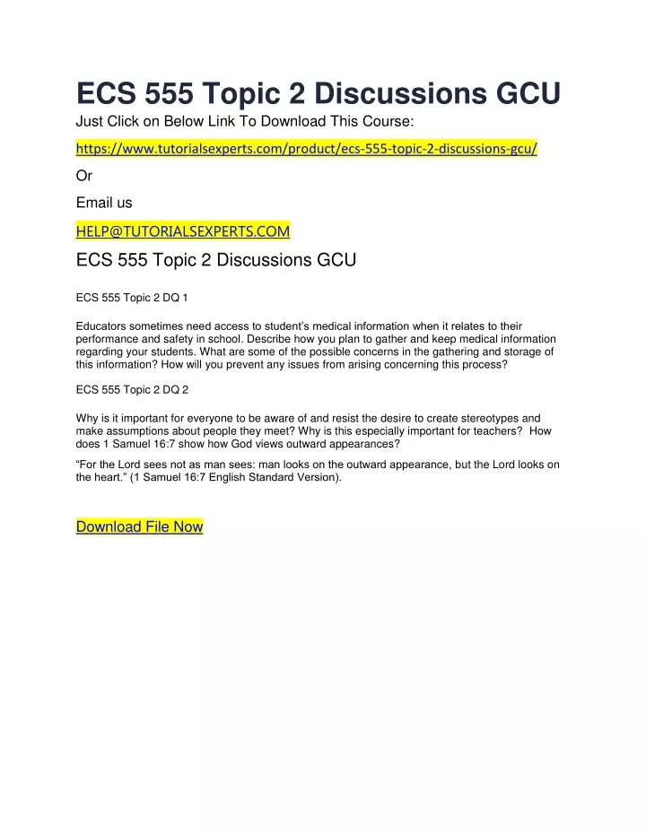 ecs 555 topic 2 discussions gcu just click