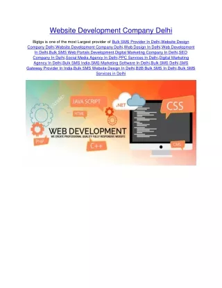 website development company delhi