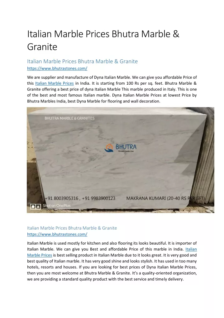 italian marble prices bhutra marble granite