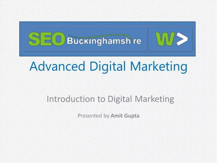 advanced digital marketing