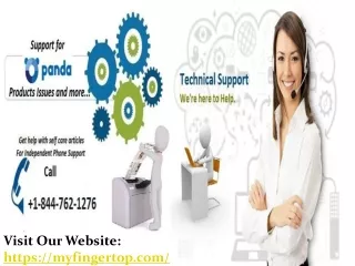 Panda Support Number  1-844-762-1276 USA/CANADA
