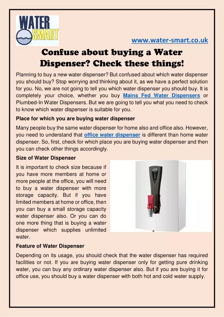 www water smart co uk